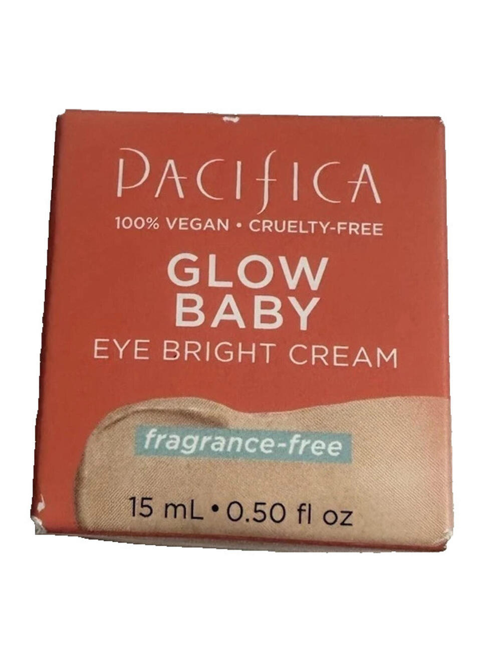 Glow Baby Eye Bright Cream by Pacifica for Unisex 0.50 fl oz Fragrance Free New